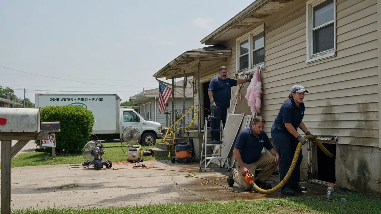 Water Damage Repair in Gridley, KS near me